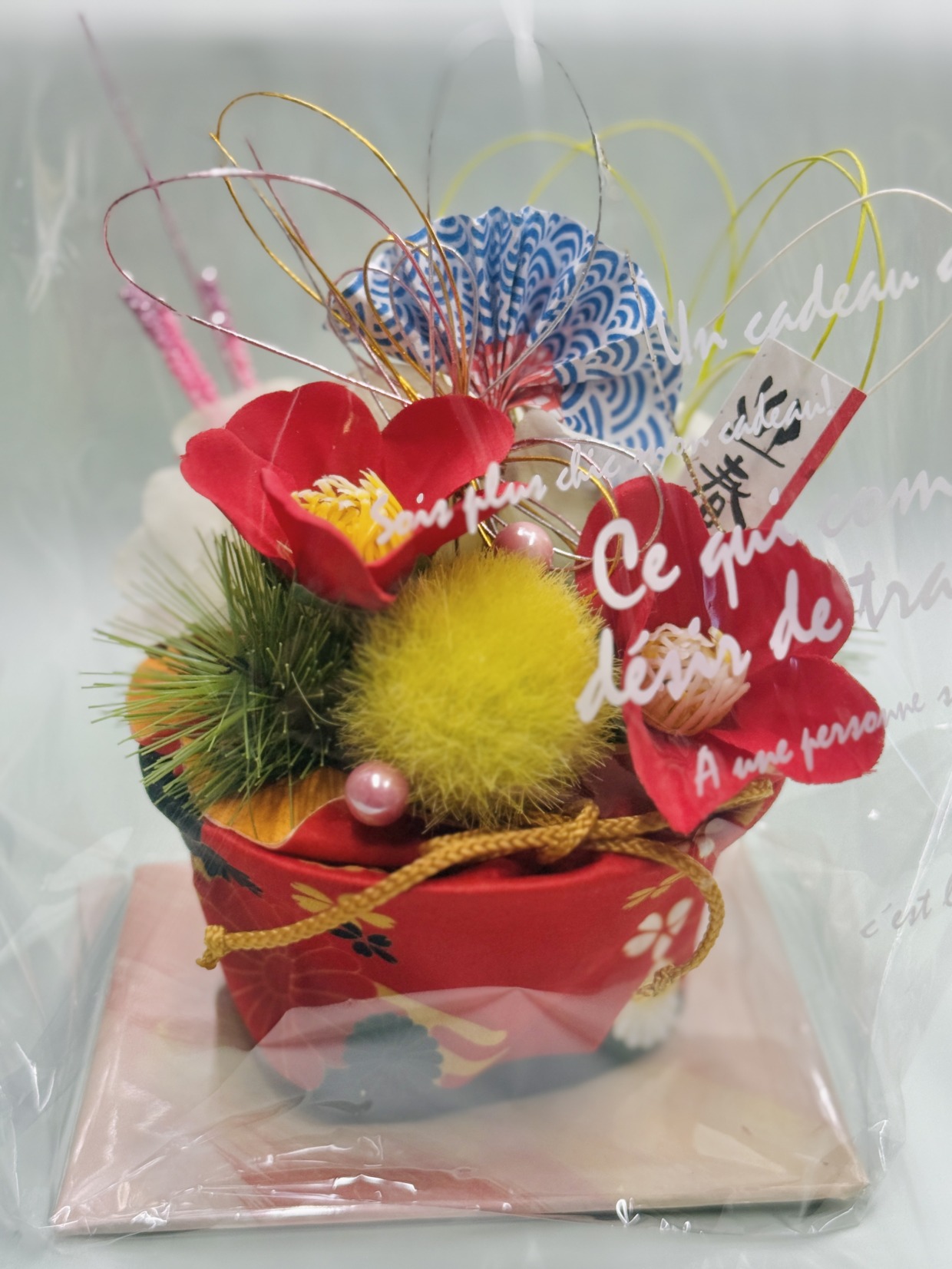 お正月【アーティフイシャルフラワー】